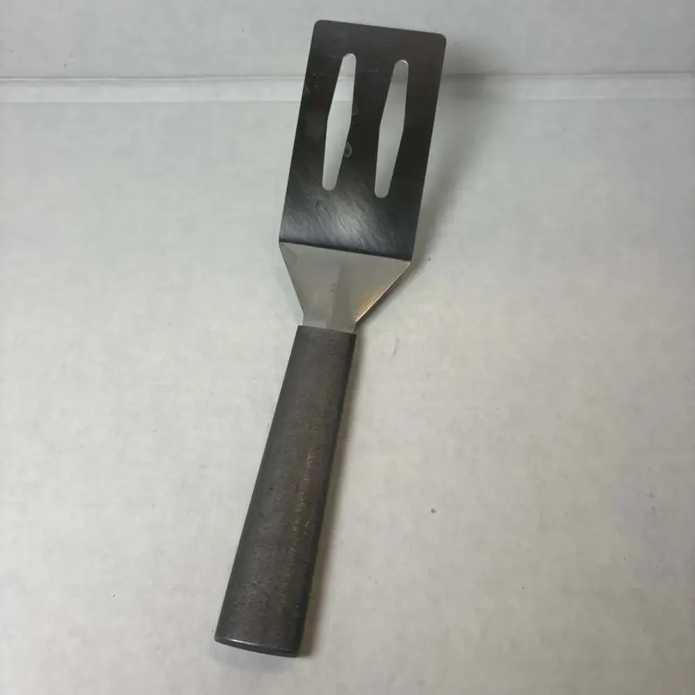 Rada Cutlery Stainless Steel Slotted Kitchen Spatula Turner with Resin Handle